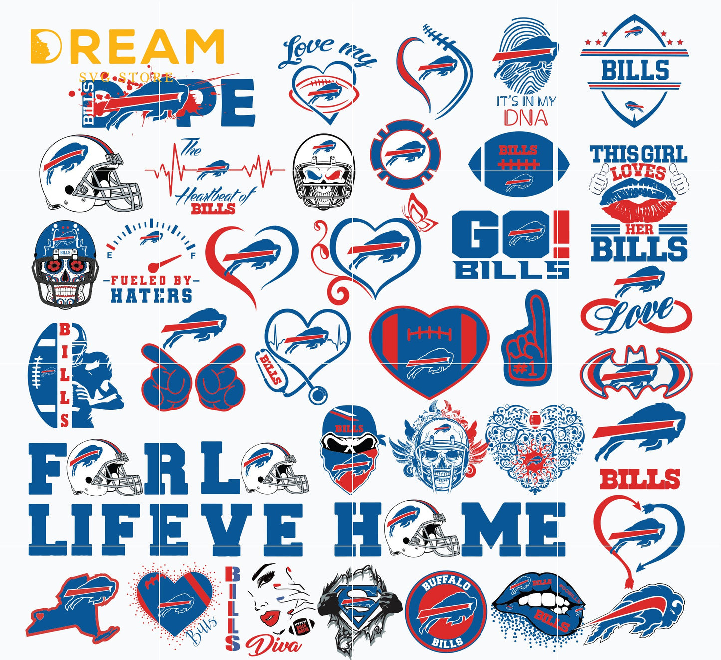 Fan Teams Nail Decals
