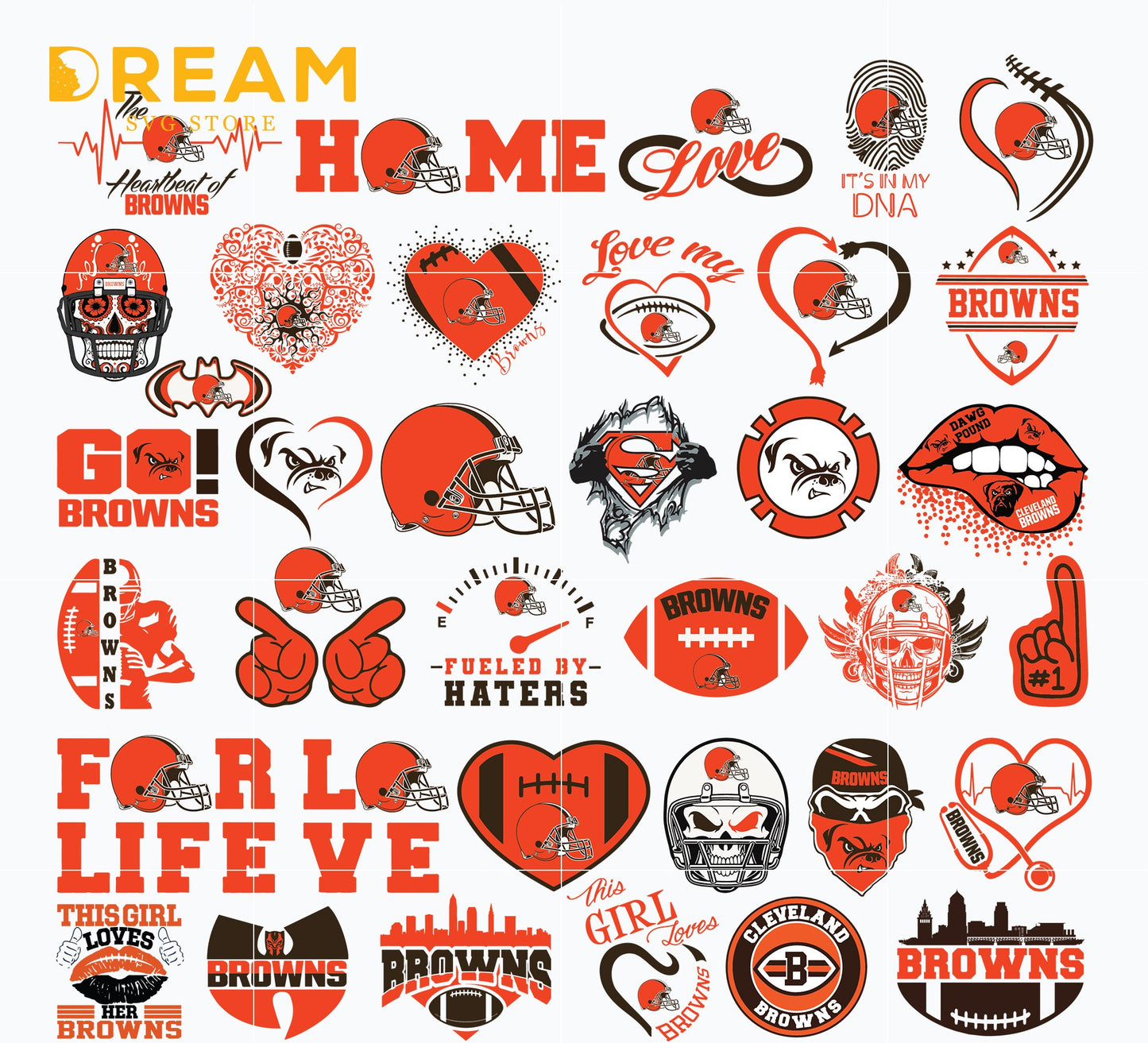 Fan Teams Nail Decals