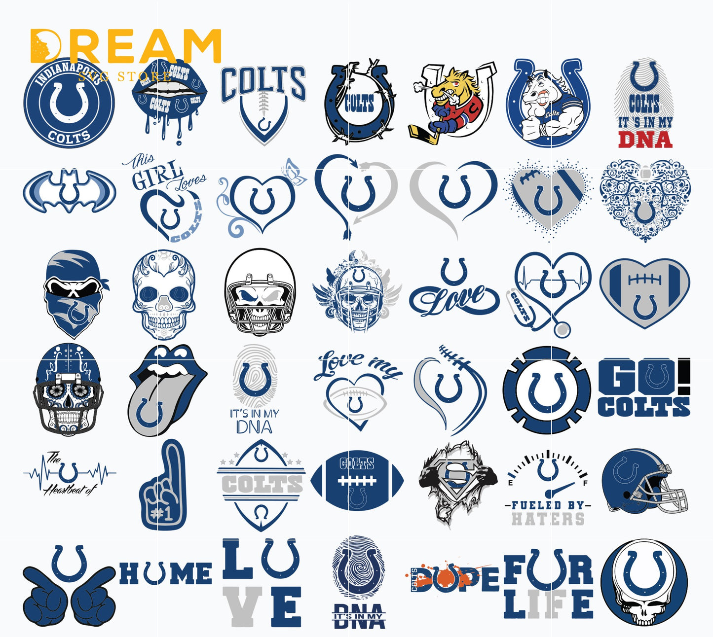 Fan Teams Nail Decals