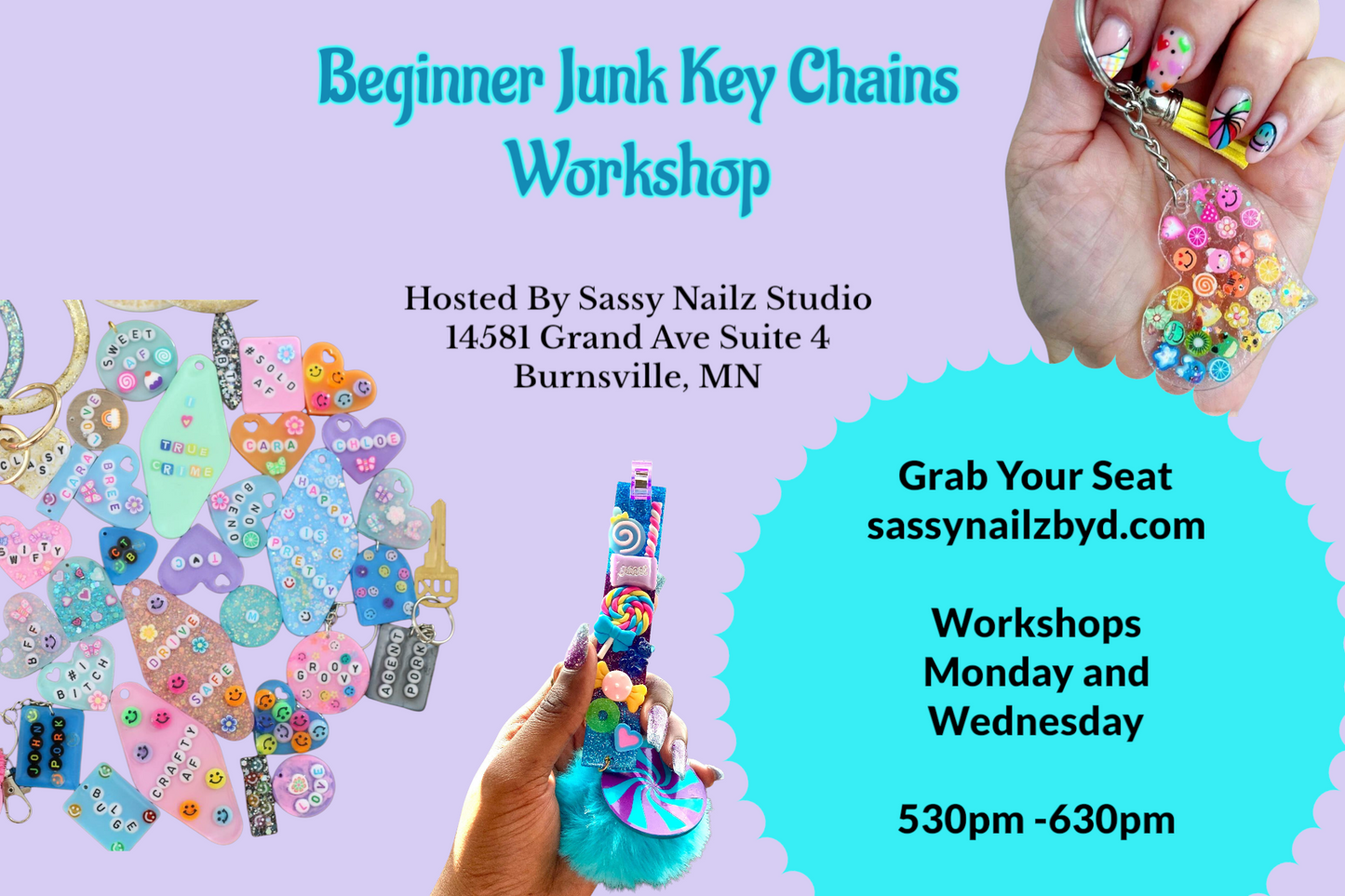 Beginner Junk Key Chains Workshop