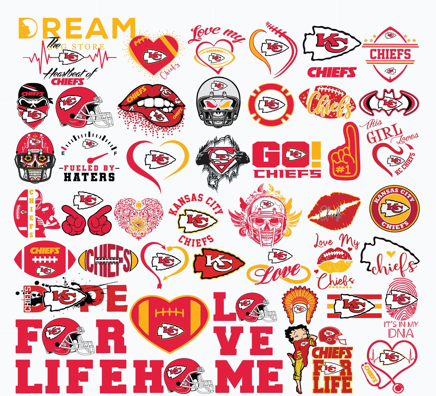 Fan Teams Nail Decals