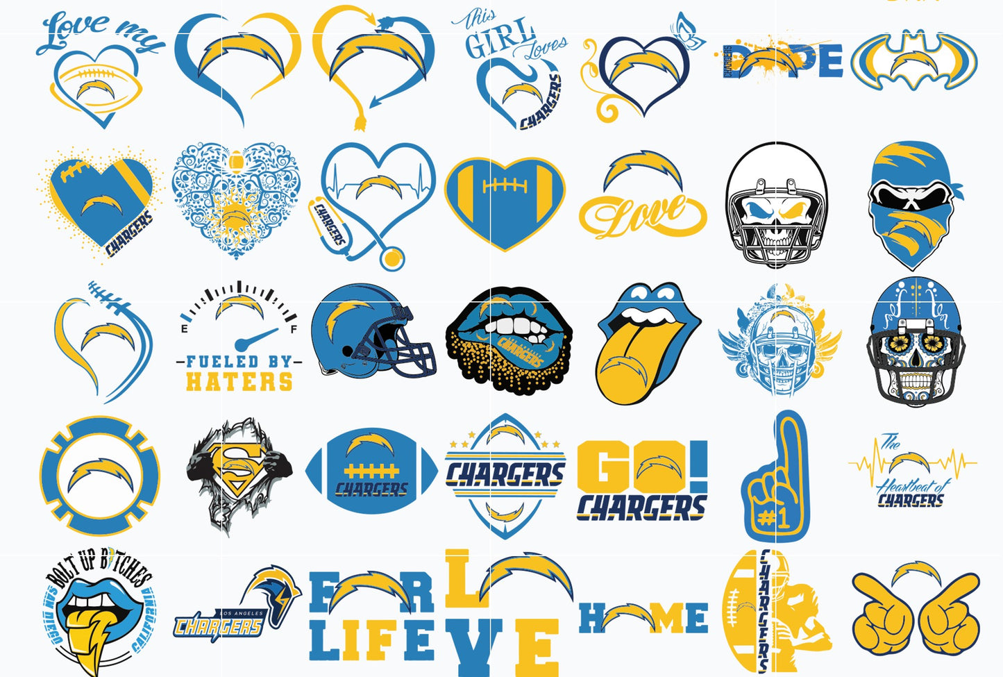 Fan Teams Nail Decals