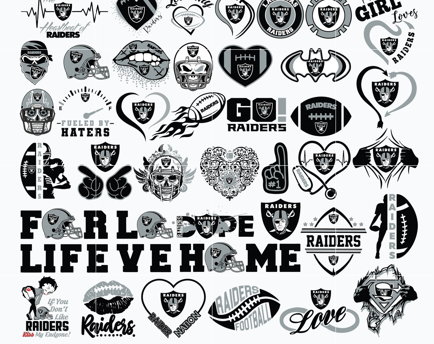 Fan Teams Nail Decals