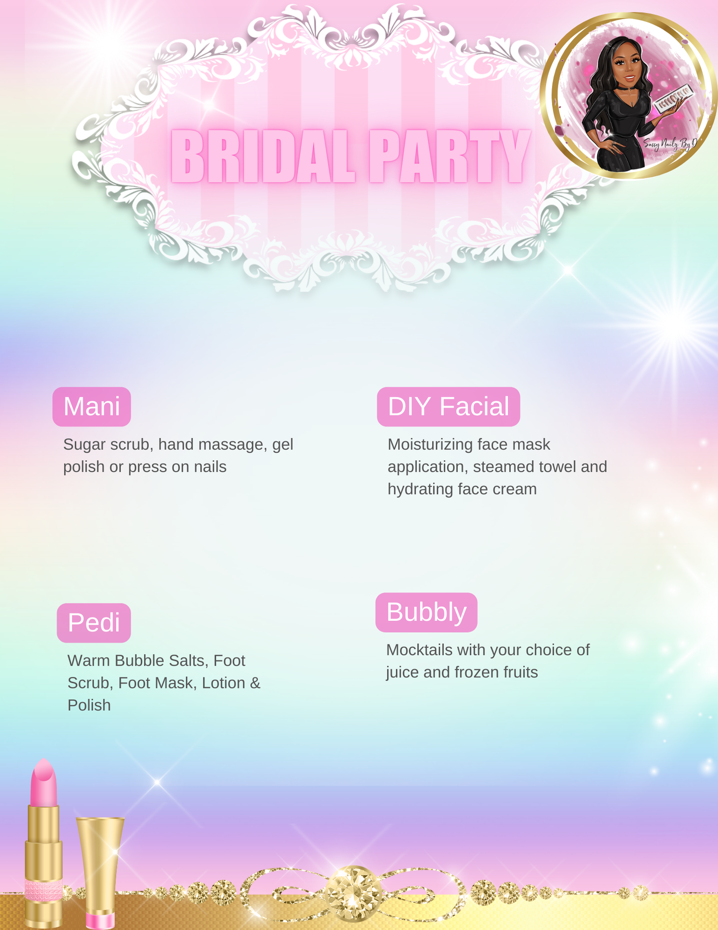 Bridal Spa Party