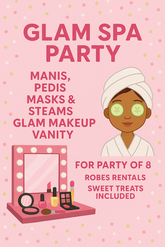 Glam Spa Pamper Party