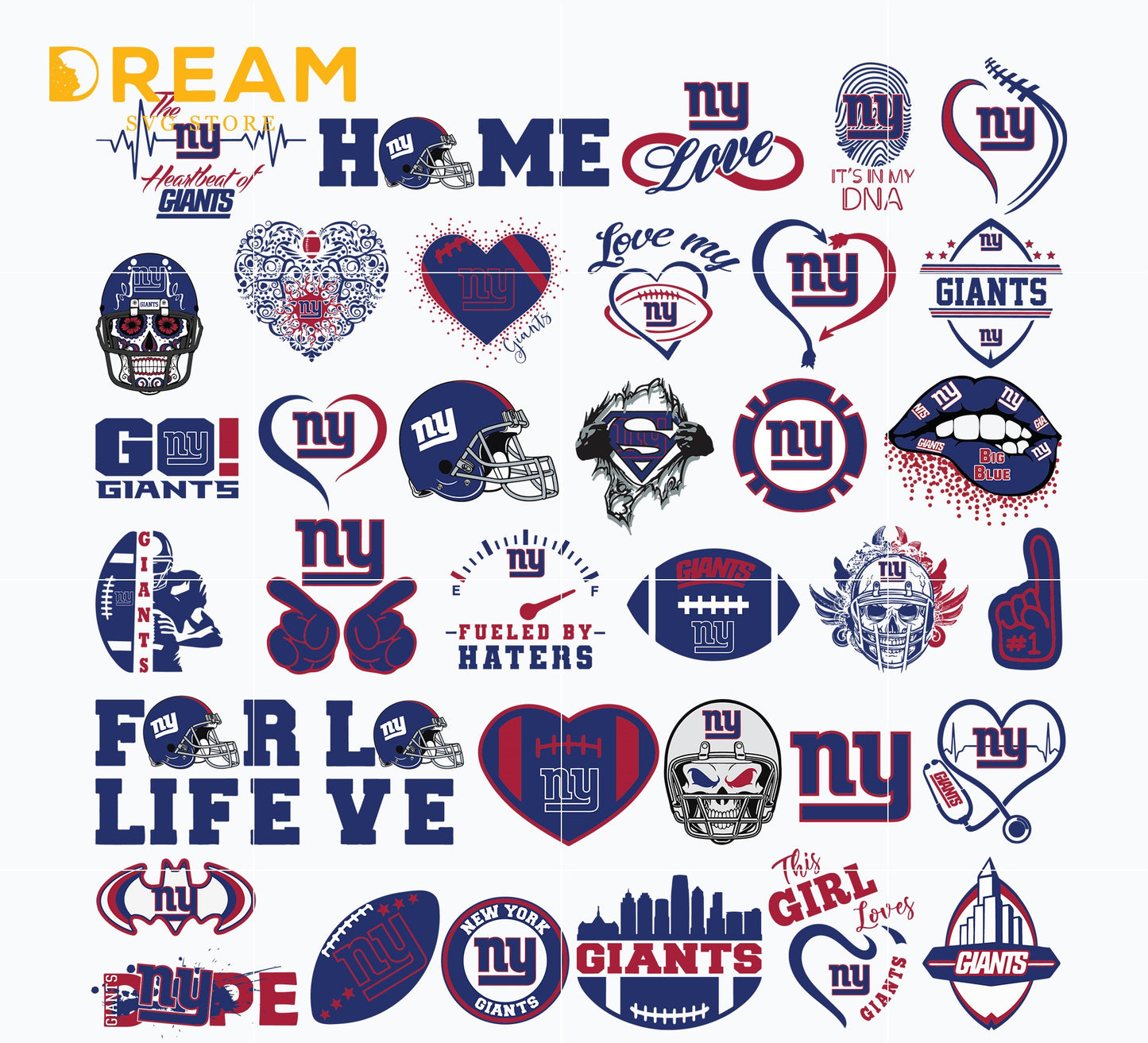 Fan Teams Nail Decals