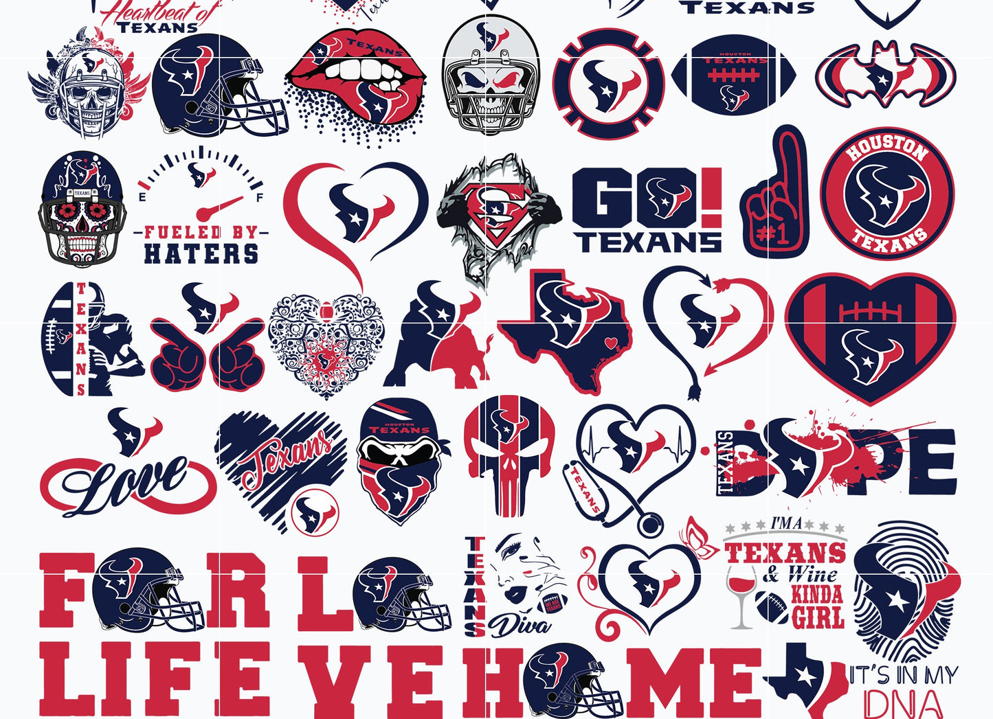 Fan Teams Nail Decals