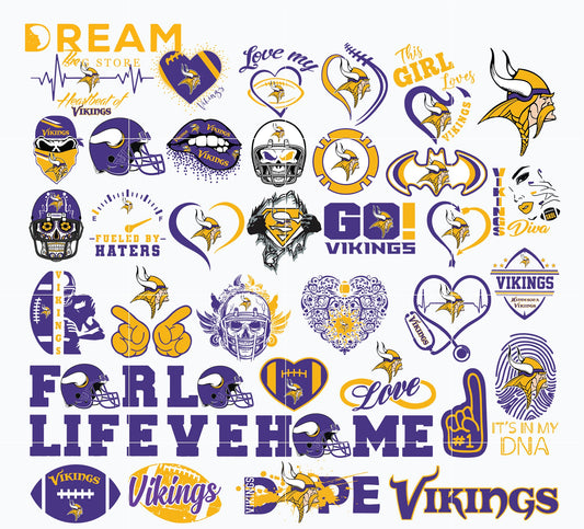Fan Teams Nail Decals