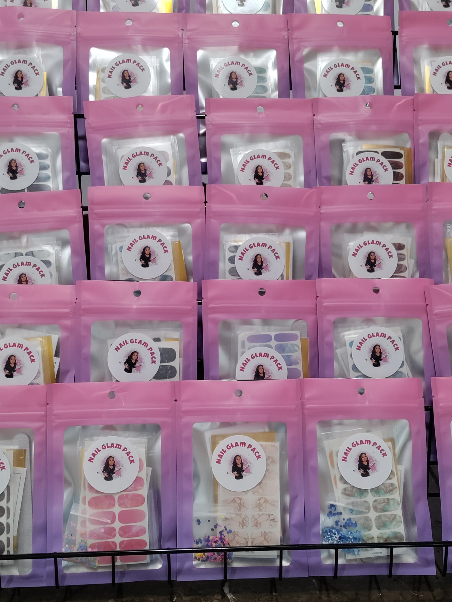 Nail wraps (glam pack)