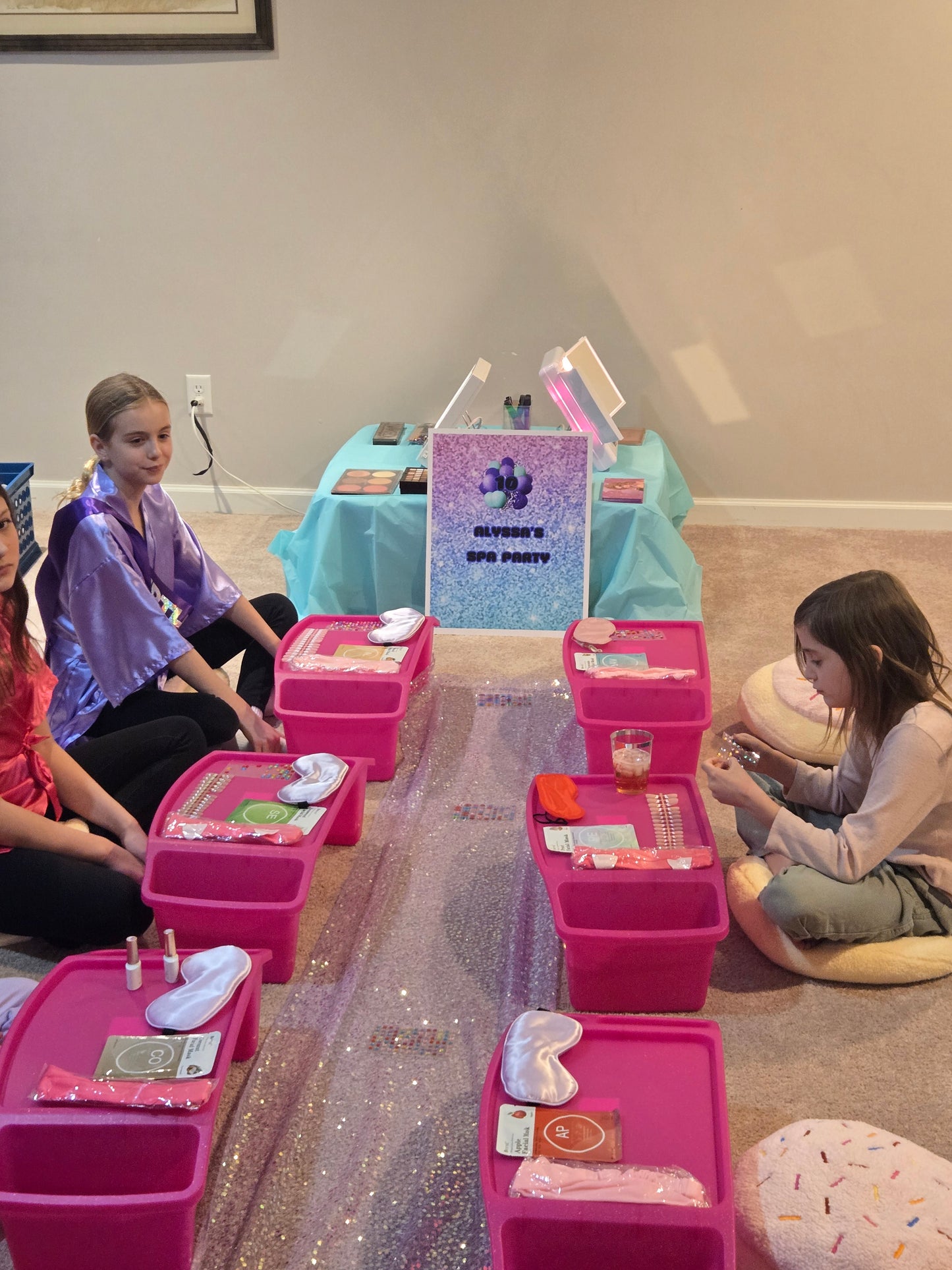 Mobile Spa Party
