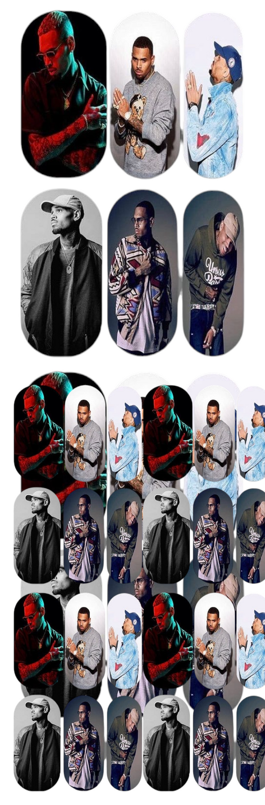 Breezy Bowl Nail Decals