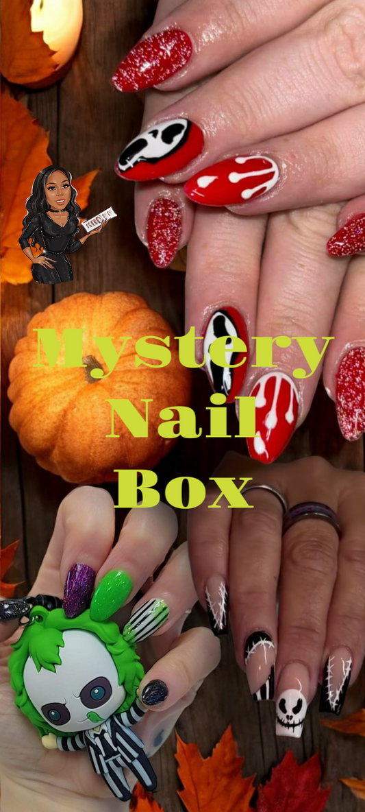 Mystery Halloween Theme Nail Box