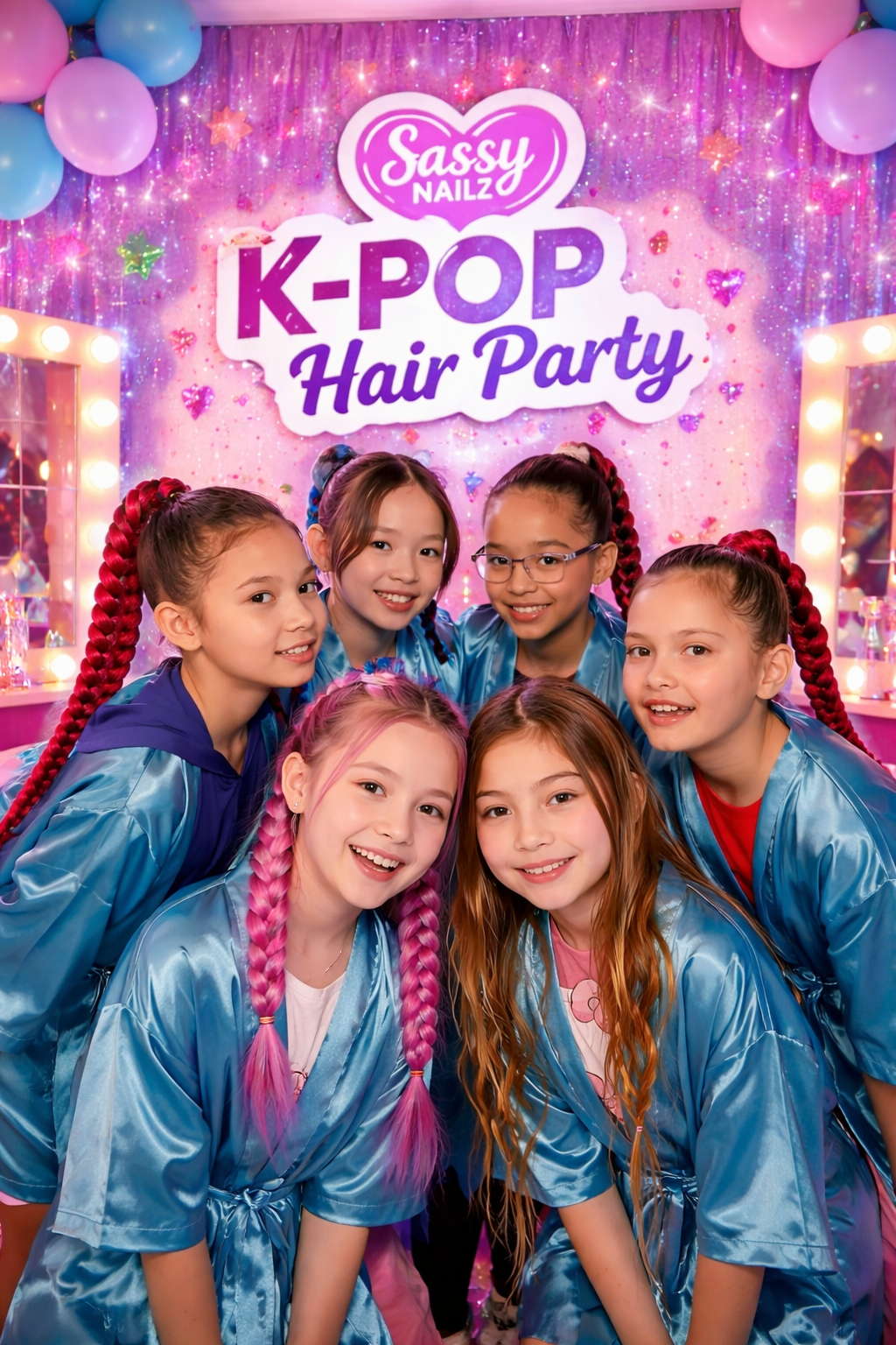 Kpop Hair Party