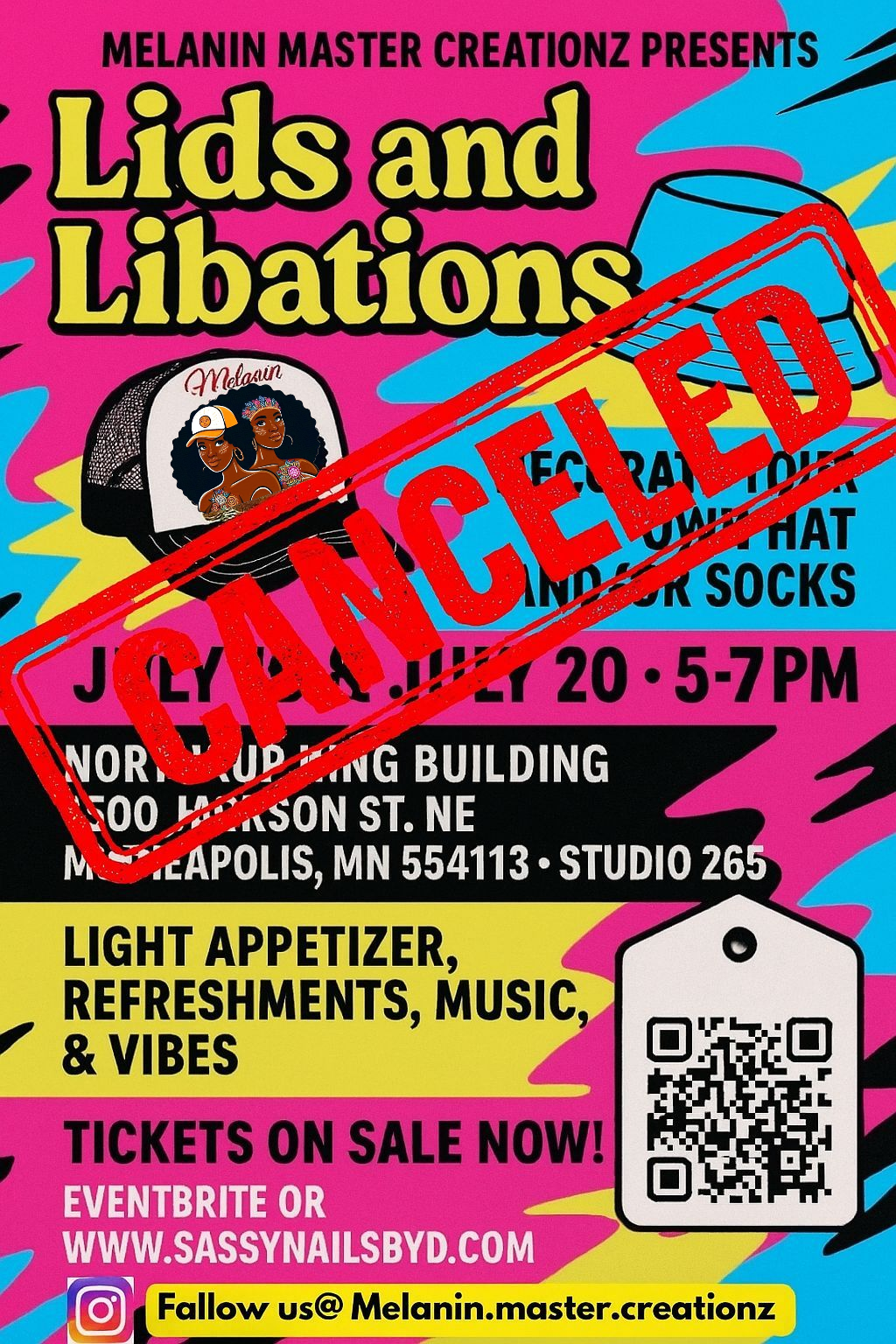 Lids & Libations (Melanin Master Creationz)